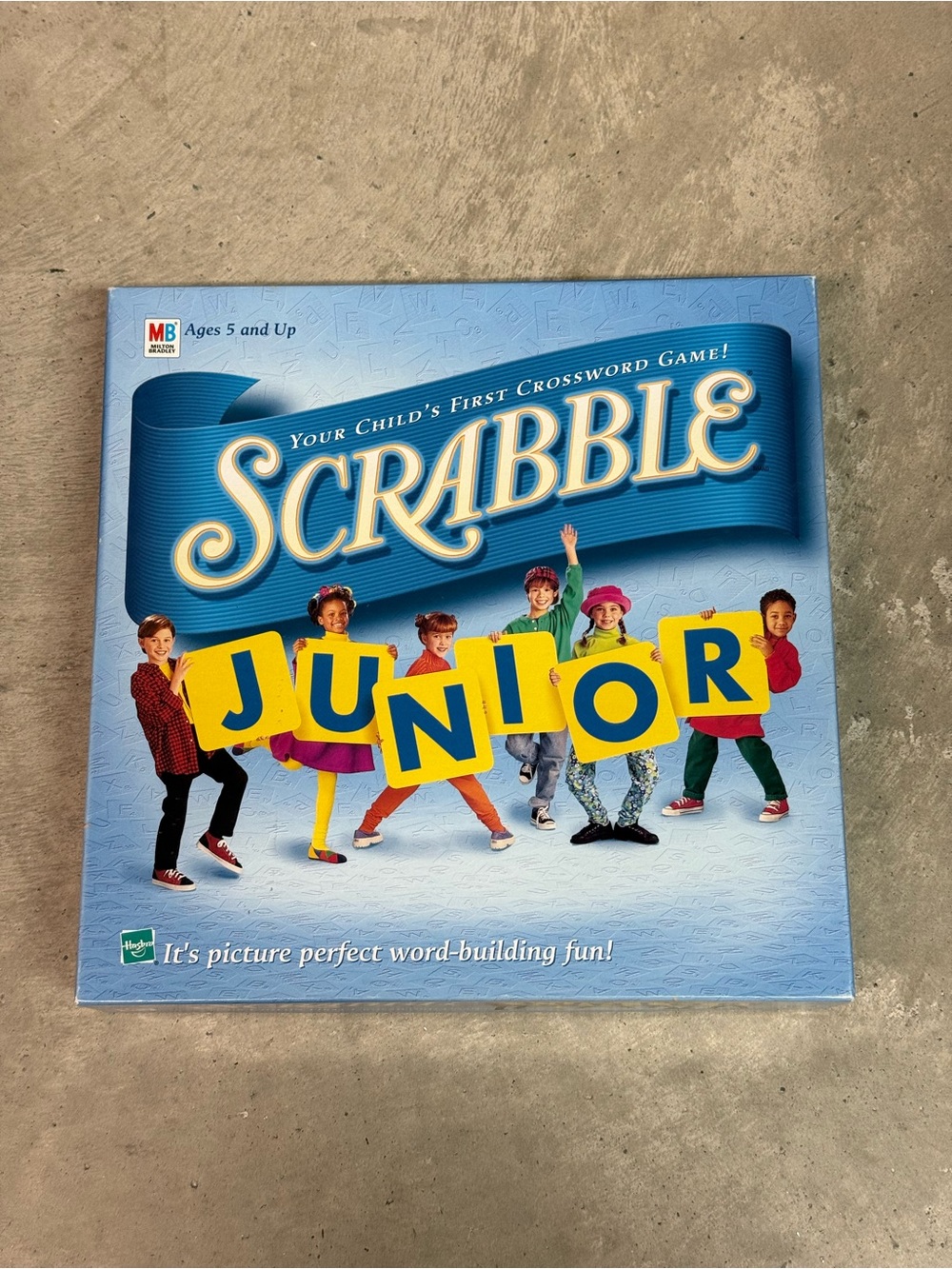 Hasbro Scrabble Junior - Blue & Yellow